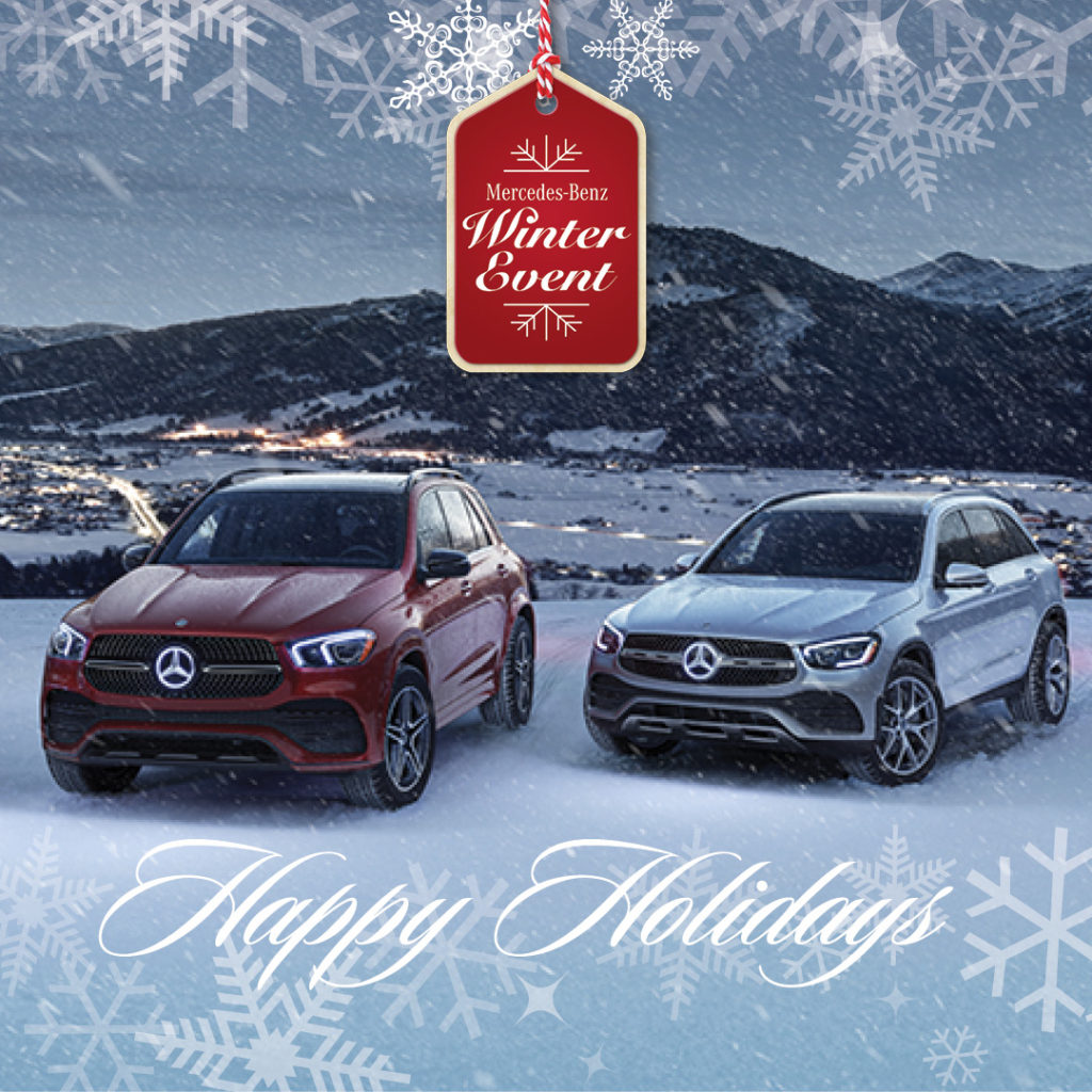 Mercedes Winter Event Automotive Ad